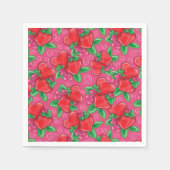 Hearts en Love Napkins Servet (Voorkant)