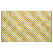 Hearts en patroonstructuur/geel stof (Fat Quarter)
