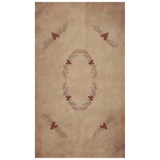 Hearts en Pip Berry tafelkleed grootste (Voorkant)