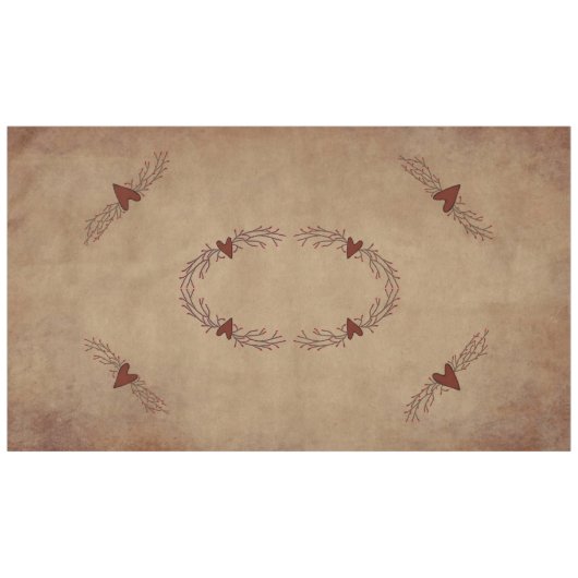 Hearts en Pip Berry tafelkleed grootste (Voorkant (Horizontaal))