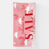 Hearts en Valentijnsdag winkel Verkoop banner van  (Verticaal)