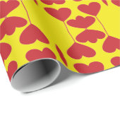 Hearts Entwine Wrapping Paper-Ventines Cadeaupapier (Rol Hoek)