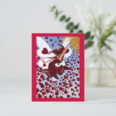 Hearts Fairy Kaart (Staand voorkant)