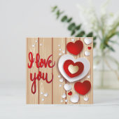 Hearts Fantasy Kaart (Staand voorkant)