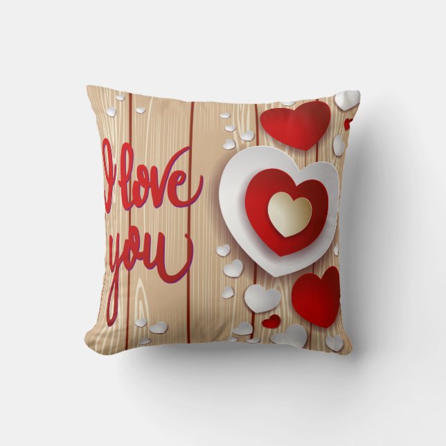 Hearts Fantasy Kussen (Voorkant)