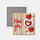 Hearts Fantasy Magneet (Voorkant / Achterkant)