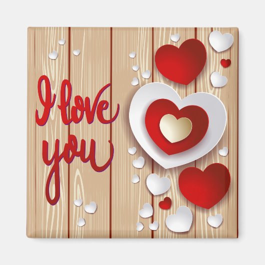 Hearts Fantasy Magneet (Voorkant)
