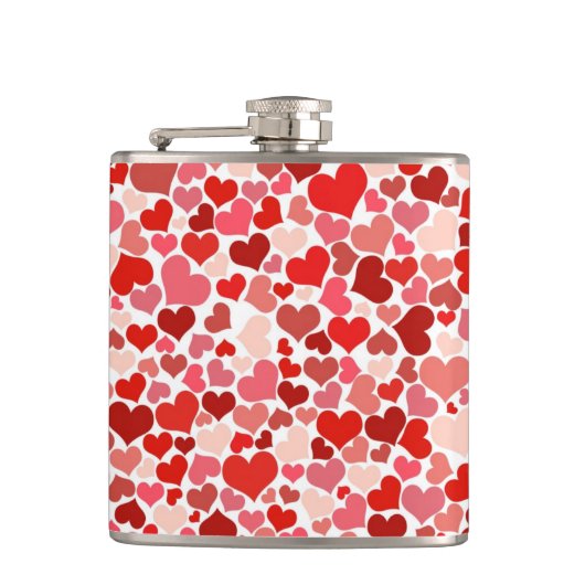 Hearts Flask Heupfles (Voorkant)