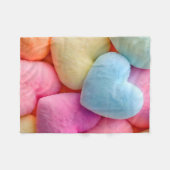 Hearts Fleece Blanket Deken (Voorkant (Horizontaal))