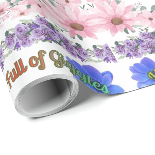 Hearts full of Giggles Cadeaupapier (Rol Hoek)