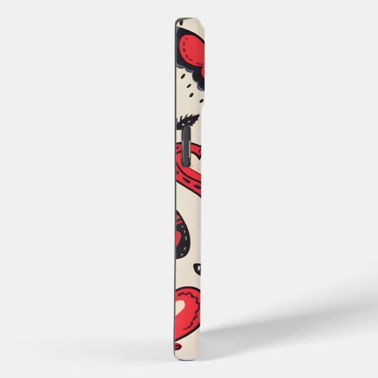 Hearts Galore Case-Mate iPhone Case (Achterkant / Rechts)