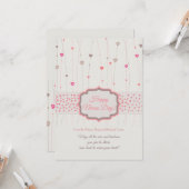 Hearts Galore Nurses Day Kaart (Voorkant / Achterkant in situ)