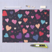 Hearts Galore Tissuepapier (Craft)