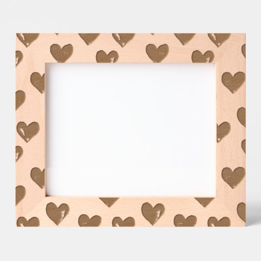 Hearts Gegraveerde Lijstjes (Voorkant)