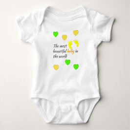 Hearts Gift: de mooiste Baby ter wereld Romper