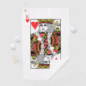 Hearts Golfhanddoek (Insitu)