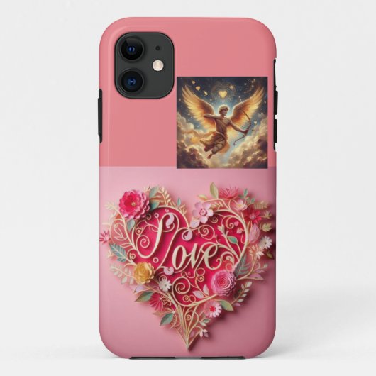 "Heart's Guardian: Love-infused iPhone Case" Case-Mate iPhone Case (Achterkant)