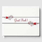 Hearts Guest Book Gastenboek (Voorkant)