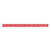 Hearts Happy Valentine’s Day Modern Love Pattern Grosgrain Lint (Voorkant)
