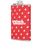 Hearts Happy Valentine’s Day Modern Love Pattern Heupfles (Links)