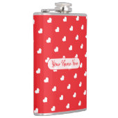 Hearts Happy Valentine’s Day Modern Love Pattern Heupfles (Rechts)