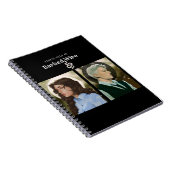 Hearts Held door Barbed Wire Notitieboek (Rechterzijde)