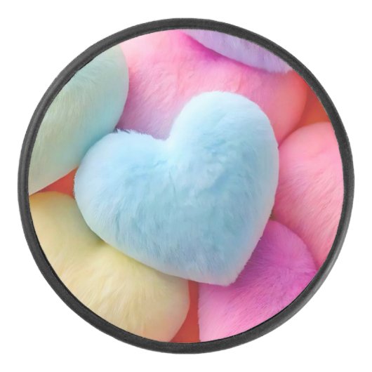 Hearts Hockey Puck (Voorkant)