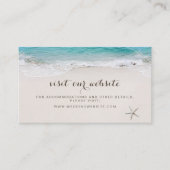 Hearts in the sand strand website Insteekkaart Plaatskaartje (Voorkant)