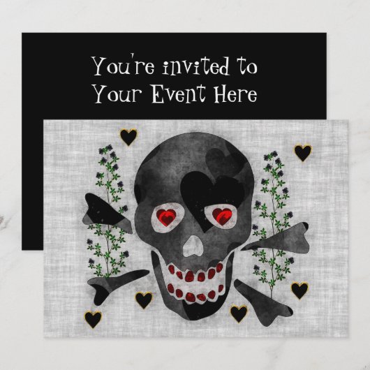 Hearts Kaart (Voorkant / Achterkant)