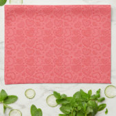Hearts Kitchen Towel Red Theedoek (Gevouwen)