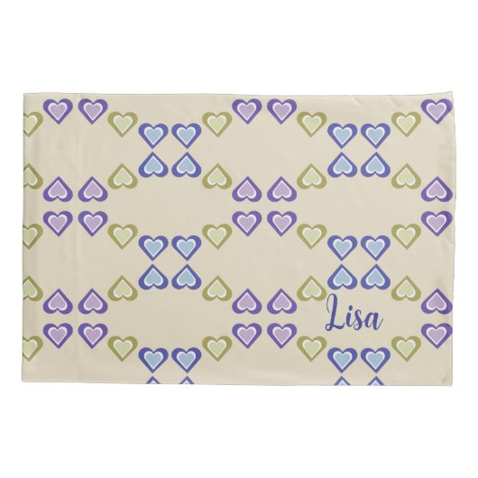 Hearts Kussensloop (Achterkant)