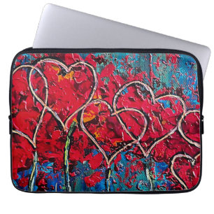 Hearts Lap Top Bag Laptop Sleeve