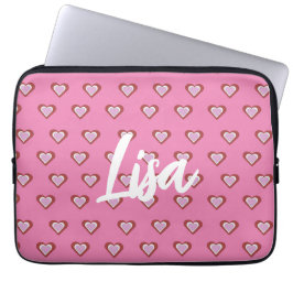 Hearts Laptop Sleeve