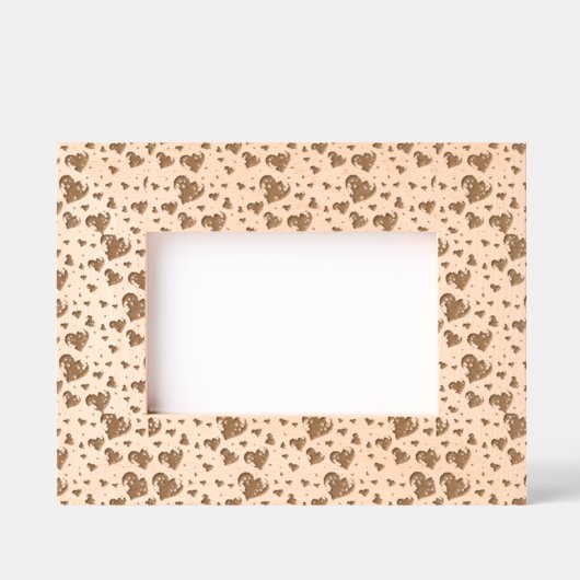 Hearts Laser geëtst Afbeelding Lijst Gegraveerde Lijstjes (Voorkant)