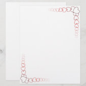 Hearts Letter (Voorkant / Achterkant)