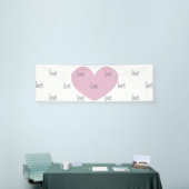 HEARTS & LOVE Banner - party decor Celebrate (Beurs)