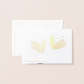 Hearts Love Date Personaliseer Destiny's Folie Kaarten (Met envelop)