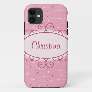 Hearts & Love Mate ID™ iPhone 5 Hoesje