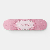 Hearts & Love Mini Skateboard (Horizontaal)