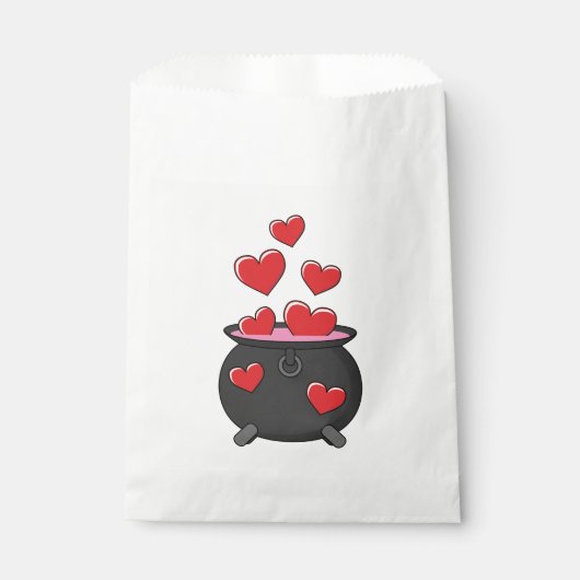 Hearts Love Potion Bedankzakje (Voorkant)