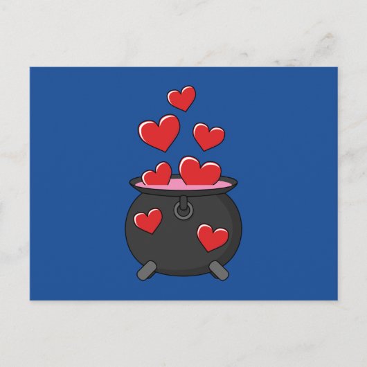 Hearts Love Potion Feestdagenkaart (Voorkant)