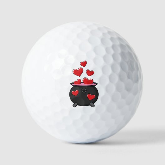 Hearts Love Potion Golfballen (Voorkant)