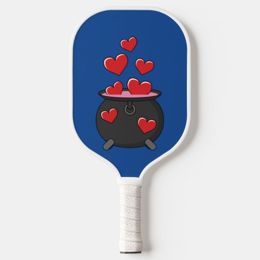 Hearts Love Potion Pickleball Paddle (Voorkant)