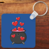 Hearts Love Potion Sleutelhanger (Achterkant)