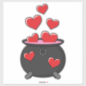 Hearts Love Potion Sticker (Vel)
