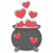 Hearts Love Potion Sticker (Voorkant)