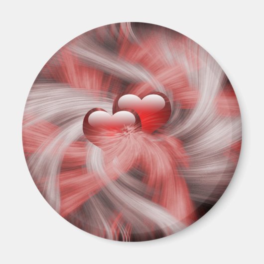 Hearts Love Theme Magneet (Voorkant)