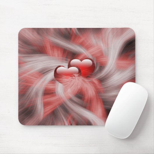 Hearts Love Theme Muismat (Met muis)