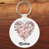 Hearts Love Theme Sleutelhanger (Voorkant)