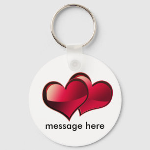 Hearts Love Theme Sleutelhanger